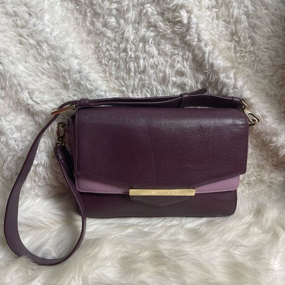kate spade Handbags - Kate Spade Carmel Court Kaela leather purple & lavender shoulder/ crossbody bag